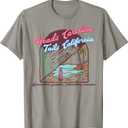 Heads Carolina Tails California Country Cowgirl Cowboy T-Shirt. L Size