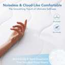 Queen Cooling Mattress Pad for Hot Sleepers, Waterproof & Cool-to-Touch Mattress Topper with Arc-Chill 3.0, TriSupport 3D Grid, Breathable Soft Fluffy Feel, Machine Washable, Deep Pocket Up to 21"