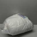 Queen Size Quilted Fitted Mattress Pad Cover with Deep Pocket Fitted 8" - 21", Ultra Soft and Comfortable, Breathable (White, Queen)