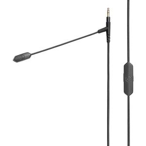 VMODA BoomPro X Microphone | for Gaming & Communication | Wired  3.5 mm Jack | Flexible Boom | Clipon Controller with Mute Button & Volume Wheel | Black