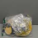 Lizxun Halloween Bee Cosplay Costume Set for Women Girls Bee Dress with Wings Headband Leg Sleeves for Party Dress Up (Small, Yellow)