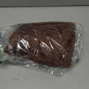 Simmore Decorative Throw Pillow Covers 20x20 Set of 2, Soft Natural Plush Flannel Double-Sided Fluffy Couch Pillow Covers for Sofa Living Room, Brown