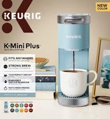 Keurig® K-Mini Plus Single Serve Coffee Maker – Dreamy Blue Keurig® K-Mini Plus Single Serve Coffee Maker – Dreamy Blue