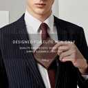 Small Popup Card Case Wallet, Campact Design RFID Wallet for Men with Card Slots, Slim Mens Leather Wallet Purse (Black)