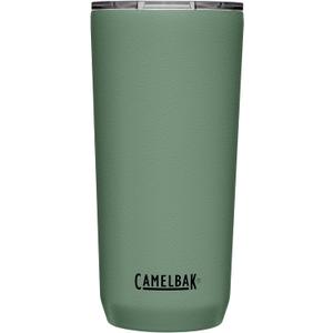 CamelBak Horizon Insulated Stainless Steel Tumbler with Tri‑Mode Spill‑Resistant Lid, 20oz, Moss
