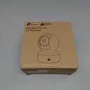 Kasa 1080p Indoor Pan/Tilt Wired Security Camera - Works as a Baby & Pet Monitor, Motion Detection & Tracking, 2-Way Audio, Night Vision, Subscription-Free Local Storage or Optional Cloud, EC70 (White)