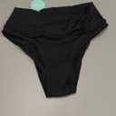 Beautikini Period Swimwear Bikini Menstrual Swim Bottoms Leakproof Bathing Suits for Teens Girl (X-Small, Dark)