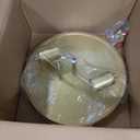 Flush Mount Ceiling Light Fixtures, 2-Light Gold Ceiling Mount for Farmhouse with Seeded Glass Lampshade, Industrial Flush Mount Light Fixture Farmhouse for Hallway, Kitchen, Entryway and Foyer