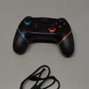 Diswoe Upgraded Wireless Controller for Switch/Lite/OLED/Switch 2 Pro Controller for Switch Remote Joystick Gamepad Supports Wake up, Gyro Axis, Turbo, Dual Vibration and Screenshot Function (Black)