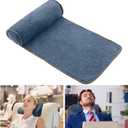 Weysat Neck Head Pillow for Recliner Chair Non Slip Fleece Adjustable Neck Roll Support Headrest Pillow for Travel Home Office Recliner Couch Sofa Armchair(Haze Blue)