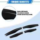 4pcs Car Roof Rack Side Rails End Cover Cap Compatible for Lexus RX350 RX400h RX330 2003-2009, Durable Plastic Black Cargo Rack Legs Protection