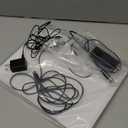 GE Ultra-Thin Amplified TV Antenna, 4K Ready 1080P Digital HDTV UHF VHF, Long Range Indoor TV Antenna, Amplifier with LTE Filter, Reversible Black/White Finish, 48862