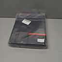 Manfei Geometric Grid Duvet Cover Set Twin Size, Red and Black Checkered Bedding Cover, Men Women Room Decor, Modern Abstract Check Plaid Square Bed Sets for All Season, 1 Pillowcase, No Comforter (Multi 07)