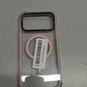 ORNARTO Air Case for iPhone 17 Pro Max Clear | Military-Grade Drop Protection | Camera Control Button | Compatible with MagSafe | Built-in Air Phone Cover - Pink