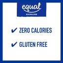 EQUAL Yellow Zero Calorie Sweetener, Sucralose Sugar Substitute, Zero Calorie Sugar Alternative Sweetener Packets, Sugar Alternative, 100 Ct (Pack of 1) (3.5 Ounce (Pack of 1))