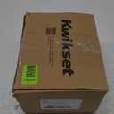 Kwikset Halifax Entry Door Handle with Lock and Key, Secure Keyed Reversible Lever Exterior, For Front Entrance and Bedrooms, Matte Black, Pick Resistant Smartkey Rekey Security and Microban