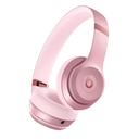 Beats Solo 4 - Wireless On-Ear Bluetooth Headphones, Up to 50-Hour Battery Life, Ultra-Lightweight Comfort, Powerful and Balanced Sound, Apple & Android Compatible -Metallic Pink