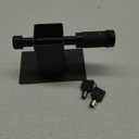American Flag Trailer Hitch Cover for 2 inch Receiverswith 5/8-Inch Pin Diameter Trailer Hitch Lock  (Black)