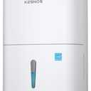 Kesnos 120 Pints 2025 Energy Star Dehumidifier for Home & Basement with Drain Hose, Ideal for Large Spaces up to 6,500 Sq. Ft., Featuring Auto Defrost & Self-Drying Function