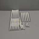 Homemory Hanging 20 Pcs Floating Candles with 2 Wand Remote and String, Flying Flameless LED Taper Candles Warm White Light, Battery Operated Window Candle for Halloween Christmas Party