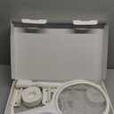 2-Pack GeckoMan Rotating Head Electric Fly Swatter Racket Rechargeable Bug Zapper Racket Bug Zapper Indoor Fly Zapper Mosquito Zapper Flies Killer for Indoors, with 2 Telescopic Extensions