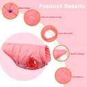 Warm Dog Coat, Windproof Dog Jacket Fleece Pet Winter Coats Solid Color Dogs Clothes Cold Weather Pet Jacket Vest Soft Puppy Apparel for Small Medium Dogs Cat (L, Pink)