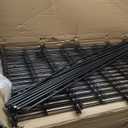 No Dig Decorative Garden Fence Animal Barrier - 5 Panels - 24 in (H) x 10 ft (L) - Dog Fence Outdoor for Yard, Rabbits and Small Pets - Tall Rustproof Metal Wire Fencing Border for Garden and Patio