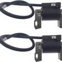 PARTSRUN 2-PACK 592846 Ignition Coil Module For Briggs and Stratton 691060 799651 Replace John Deere MIA12346 LG691060 18-22HP Engines,ZF-IG-A00052V