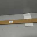 32" Chrome Framed Shower Door Replacement Drip Rail with Shower Door Bottom Sweep, Applied Mounting Tape and Screws