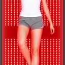 Red-Light Therapy Mat for Full Body: 67''X33'' Infrared Blanket - 660nm & 850nm Dual Wavelength with 1140pcs LEDs Pad Wrap Back Hip Knee Legs for Women for Home Use