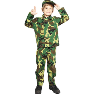 Army Costume for Kids Soldier Costume Military Costumes for Boys Kids XL
