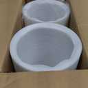 2 Pack Rain Gutter Downspout Extensions, Flexible Downspout Extender for Rainwater Drainage, Down Spout Drain Extension Pipe, Extendable from 21 to 62 Inches (Fit 3"x 4" downspouts)