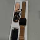 Smart Watch for Women Fitness Tracker: Gold Smart Watches for Women Digital Mens watches Make/Answer Call Waterproof Running Smartwatch Android Phone iPhone Samsung Compatible Heart Rate Monitor