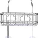 Simple Houseware Stainless Steel Bathroom Hanging Shower Head Caddy Organizer (22 x 10.2 x 4.2 inches)