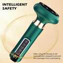 Handheld Cellulite Massager, 2025 New Cellulite Remover for Legs, Cordless Rechargeable Vibrating Massager Body Shaping Machine for Arms, Legs, Back Used at Home (Green)