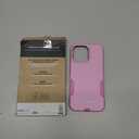 OtterBox iPhone 15 Pro MAX (Only) Commuter Series Case - Run Wildflower (Pink), Slim & Tough, Pocket-Friendly, with Port Protection