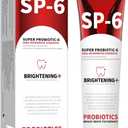 Niacinamide Whitening Toothpaste, Combined with SP6 Probiotic Toothpaste Powerful Whitening Combination in The Morning and Evening Natural Gentle Care Repair Enamel and Protect Teeth (2)