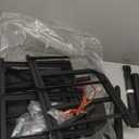 Furnulem Bedroom Dresser, Tall Chests of Drawers with 7 Fabric Bins, Black Organizer in Closet, Dorm, Living Room, Nursery, HallywayStorage Tower Unit, Sturdy Steel Frame, Missing Pieces