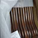 HOUSE DAY Wooden Hangers 30 Pack, Solid Wood Coat Hanger Heavy Duty, Smooth Finish Bulk Wood Hangers, High-Grade Wooden Clothes Hanger with Non Slip Pant Bar, 360 Swivel Hook