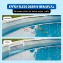JED Pool Tools 45-405 Wide Mouth Thru-The-Wall Skimmer & Accessory Kit for Above Ground Pool and Pool Cleaning Supplies, Made in USA