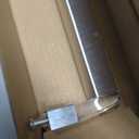 Glass Shower Door Towel Bar 30" Bright Chrome Compatible with Alumax Basco Sliding Shower Door Handle Replacement w/Silver Transparent Brackets Fits Framed Shower/Tub Enclosure Doors Up to 31" Wide