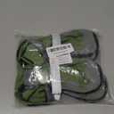 Winter Dog Snow Boots with Fleece Lining, Dog Shoes for Medium Large Size Dogs, Waterproof Dog Booties and Paw Protectors, Anti-Slip & Reflective Dog Boots for Snow Outdoor, Hiking (Green-Size 7) (Size 7 (For Width 2.6"-2.8"))