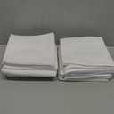 MR.SIGA Microfiber Cleaning Cloth, All-Purpose Microfiber Towels, Streak Free Cleaning Rags, Pack of 12, White, Size 32 x 32 cm (12.6 x 12.6 inch)