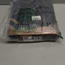 LIVEBOX Modern Easy Jute 3x5 Black Area Rug, Geometric Circles Washable Rugs for Entryway Living Room Bedroom, Non-Slip Low Pile Indoor Outdoor Rug for Dining Room Office Contemporary Carpet Mat