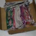 Eyekepper Women's Reading Glasses Metalless Screwless Spring Hinges 6 Pack Ladies Oversized Square Thick Frame Readers +1.00