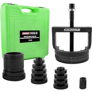 OEMTOOLS 27213 Master Wheel Hub & Bearing Remover & Installer Kit, Back & Front Wheel Bearing Removal Tool, Back & Front Wheel Hub Removal Tool, Easy to Use
