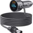 Starlink Mini Cable,Starlink Mini Accessories Car Charger, 3-in-1 DC Power Cable with 12V-48V Cigarette Lighter Adapter,PD 30W + USB-A 30W + DC 72W Car Power Supply for Trucks, RVs, Boats(10Ft)