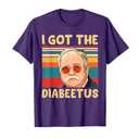 Retro I Got The Diabeetus Funny Pancreas Diabetes Awareness T-Shirt, L