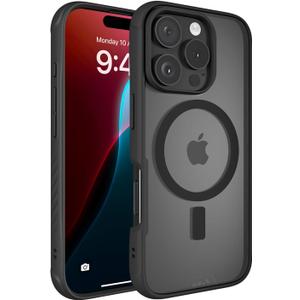 Mous for iPhone 16 Pro Clear Case MagSafe Compatible - Clarity 3.0 - Protective Scratch Resistant Crystal Clear & Slim Design