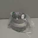 Duct Reducter 8 to 6 Air Ducting Reducer Increaser Air Duct Adapter or Round Metal Pipe Reducer for Bathroom Kitchen Ventilation Systems (Silver)